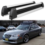 Aluminum Ski Top Roof Snowboard Carrier Cross Bar Lock System For Nissan Maxima. Fixed Price $119.11.