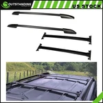 ?for 2008-2013 Toyota Highlander Blk Roof Top Rack Cross Bar + Side Rail Set. Fixed Price $125.10.