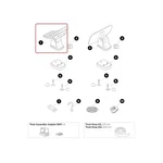 Thule Dockgrip Assembly F Dockglide 52828. Fixed Price $51.64.