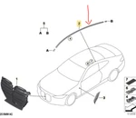 New Genuine Bmw M4 G82 G22 Coupe Left Prime Coated Roof Molding Trim Finisher. Fixed Price $72.66.
