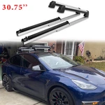 Ski Snowboard Top Roof Rack Aluminum Carriers Cross Bars +lock For Tesla Model. Fixed Price $119.11.