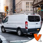 H1 2-BAR Aluminum Rack System Ford Transit 2015-PRESENT All Trims White. Fixed Price $474.05.