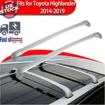 Us Stock 2PCS Fits 2014-2019 Toyota Highlander Roof Rack. Fixed Price $79.00.
