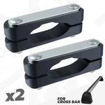 2X Roof Cross Bar Mounts For Land Rover New Defender L663 Luggage T-slot Rack. Fixed Price $81.33.