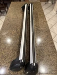 Audi Q7 2007 - 2015 Roof Rack Cross Bars Genuine Oem Base Carrier With Keys. Fixed Price $199.99.