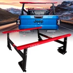 Vijay Adjustable 63.78"STEEL Black Redtruck Bed Rack For Full-size Pickup Trucks. Fixed Price $439.99.
