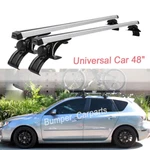 Aluminum 48" Roof Rack Cross Bar Cargo Luggage Carrier For Mazda 3 Hatchback. Fixed Price $92.19.