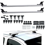 Road Trip Storage Solution - 48 Inch Car Roof Rack Silver Aluminum. Fixed Price $114.99.