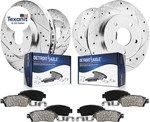 8PC Brake Kit For 2020 2021 2022 2023 Mazda CX-30, Drilled And Slotted Disc. Fixed Price $297.68.