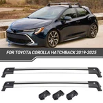 Aluminum Roof Rail Rack Bars For 2019-25 Toyota Corolla Hatchback. Fixed Price $95.90.