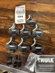 Lot 7 Thule 515-5031 Canoe Kayak Cross Bar Roof Rack Saddles. Fixed Price $45.50.