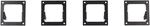 Go Rhino SRM100 Side Plates - Four Cube Light 5943003T. Fixed Price $31.32.