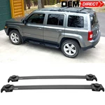 Fits 07-17 Jeep Patriot Oe Factory Style Roof Rack Cross Bars Black Aluminum. Fixed Price $53.88.