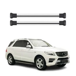 2012-2015 Mercedes Ml Class W166 Roof Rack Cross Bars Silver. Fixed Price $89.99.