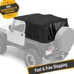 Smittybilt 9070235 Soft Top W/ Tinted Windows For 2007-2009 Wrangler Jk Door. Fixed Price $254.54.