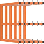 6 Pack Lumber Wall-mounted Storage Rack, Heavy Duty Wood. Fixed Price $150.99.