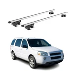 Fits Chevrolet Uplander 2005-2009 Roof Rack Cross Bars Silver Carrier Pcs. Fixed Price $89.99.