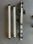 Roof Rack Bar-base Carrier Bars- Models With Rails Audi Oem Accessories. Fixed Price $200.00.