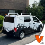 H1 2-BAR Steel Rack System Nissan NV200 2013-2021 (all Trims) White. Fixed Price $426.55.