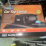New Reese Roof Cargo Bag For Basket Carrier Weather Resistant 38 X 18. Fixed Price $42.00.