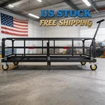 Cargo Carrier 750 Lbs Foldable Hitch Mount With Wheels Handle Heavy Duty. Fixed Price $162.49.