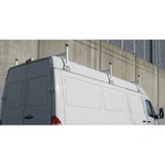 Black Aluminum H1 3 Heavy Duty Ladder Roof Rack 64" Bars. Hightop. Fixed Price $664.05.