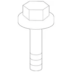 Genuine Toyota End Support Bolt 63230-42010. Fixed Price $21.00.