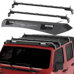 300LBS Roof Rack Cross Bars W/led Light For 07+ Jeep Wrangler Jk Jl Gladiator Jt. Fixed Price $159.99.