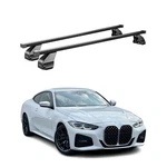 Omac Black Fix Points Roof Racks Cross Bar. Fixed Price $189.90.