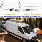 Cargo Van Roof Ladder Rack&side Rail For Mercedes Sprinter 2007-ON Low 144". Fixed Price $251.00.