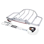 Trunk Top Luggage Rack With Led Light Fit For Harley Touring 1993-2013. Fixed Price $99.99.