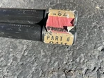 Yakima Roundbar Crossbar, Single - 78" Long Steel Black #0411 Nos. Fixed Price $50.00.