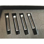 4XUNIVERSAL Real Carbon Fiber Interior Door Lock Knobs Pins Handles For Suv. Fixed Price $15.19.