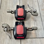 2 Yakima Steelhead W/fork Skewer Bike Roof Rack Unlocked No Key Tray. Fixed Price $38.99.