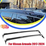 220LBS Roof Racks Cross Bars For Nissan Armada 2017-2024 Aluminum Upgraded. Fixed Price $88.00.