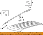Ford Oem 11-15 Explorer Roof Trim-front Cap BB5Z78551A47AA. Fixed Price $62.14.