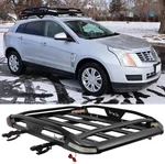 Roof Racks Cargo Basket Cross Bars With Led Lights For Cadillac Srx 2010-2016. Fixed Price $229.05.