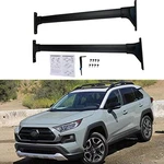 Roof Rack Cross Bars Luggage Carrier For 2019-2025 Toyota RAV4 Adventure Black. Fixed Price $109.00.