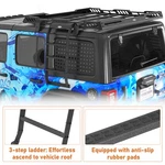 Safe & Stylish Roof Access: Side Ladder For Jeep Wrangler (2007-2026) Lbs. Fixed Price $169.56.