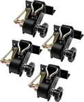 Ladder Rack Ratchet Straps J-hook Black Square Tube Retractable Tie Down. Fixed Price $36.09.