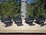 Set 4 Yakima Mount Claw Tower Stops For Railgrab Roof Rack Cross Round Bar. Fixed Price $69.99.
