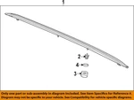 Gm Oem 15-26 Escalade Esv Roof Luggage Carrier-side Rail Retainer Nut 11548425. Fixed Price $19.44.