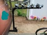 SWAGMAN-XP5-FOLDING-SINGLE-ARM-BIKE-RACK-FITS-2-HITCH-RECEIVER-FOR-UP-TO-5-BIKES. Fixed Price $215.00.