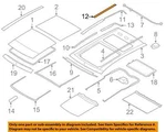 Genuine Ford Lincoln Mkt Mkx Edge 2007-2019 Sunroof Guide Rail 7T4Z-7851071-A. Fixed Price $111.97.