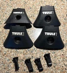 Set Of Four (4) Thule 418 Tracker Lock Hood Covers & Plugs - New. Fixed Price $29.95.