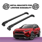 Heavy Duty Roof Rack Crossbars Fits Toyota RAV4 2019-2025 For Flush Rails Black. Fixed Price $164.90.