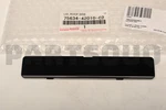 7563442010C2 Genuine Toyota Lid, Roof Side 75634-42010-C2. Fixed Price $7.10.
