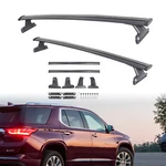 Pair Top Roof Rack Cross Bars Luggage Carrier For 19-20 Chevy Traverse Utility. Fixed Price $65.95.