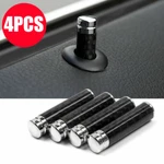 4XUNIVERSAL Real Carbon Fiber Interior Door Lock Knobs Pins Handles For Suv. Fixed Price $15.99.