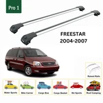 Ford Freestar (gen 3) 2004-2007 Roof Rack Cross Bars Raised Rail Alu Silver. Fixed Price $208.00.
